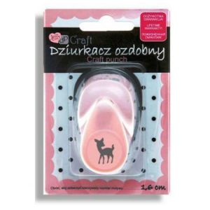 Dziurkacz ozdobny dpCraft 1,6cm Jelonek 2